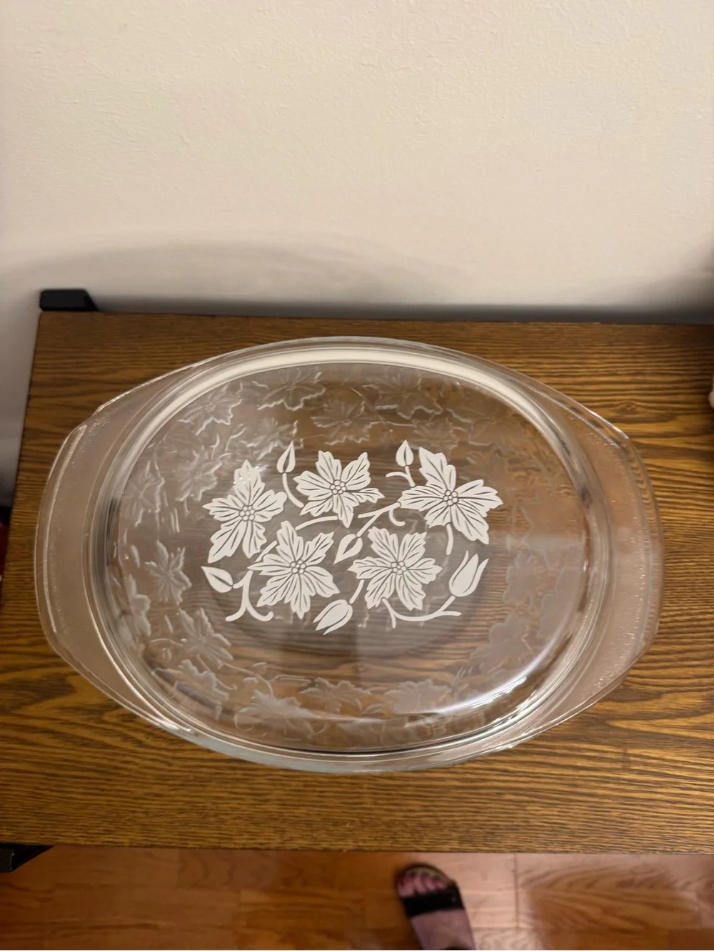 Vintage Princess House Fantasia 3 Qt Oval Covered Casserole Dish